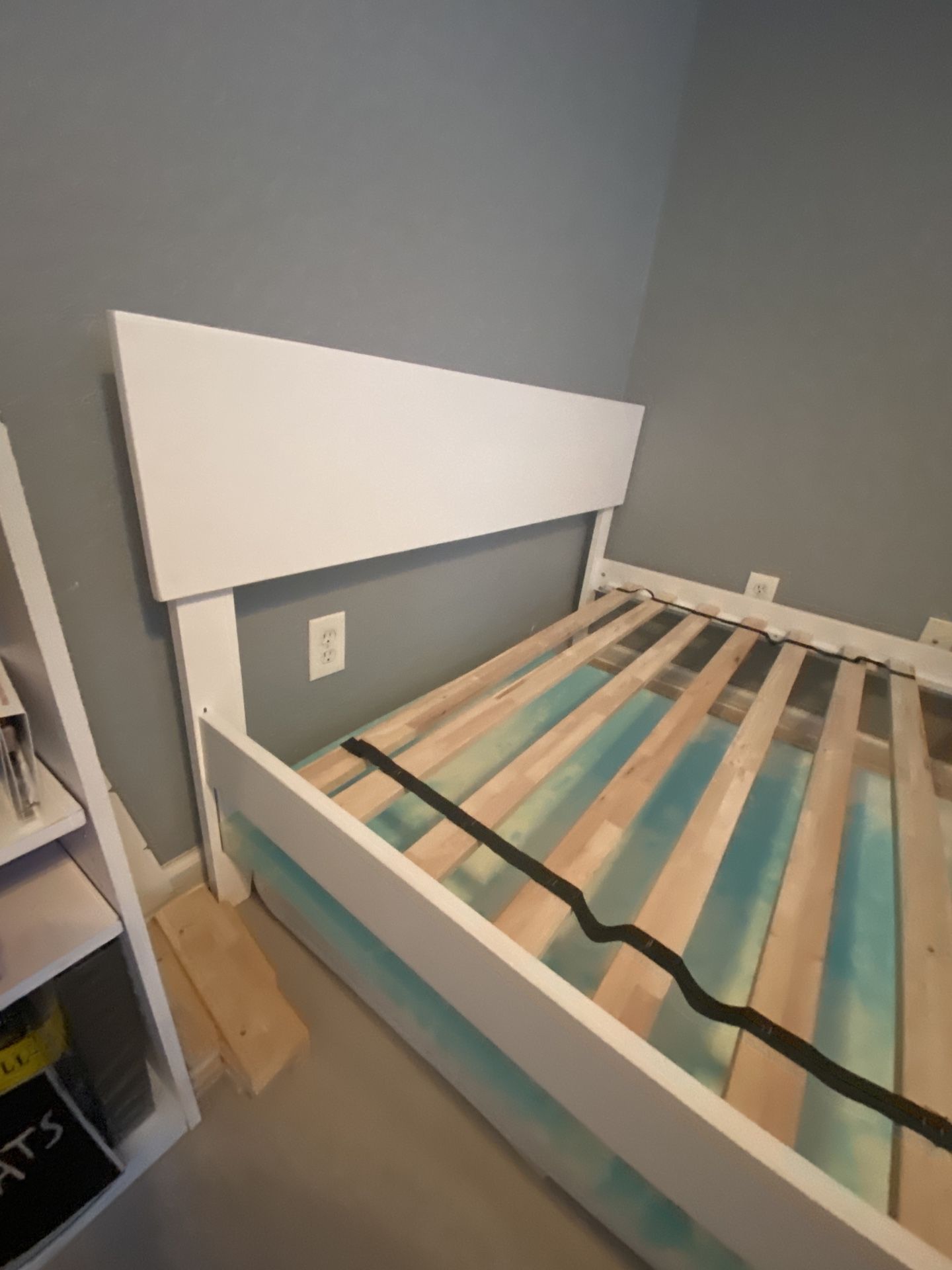 Queen White Bed Frame