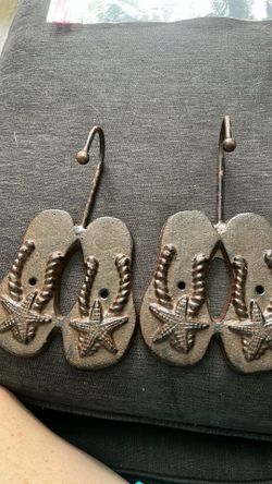 Flip Flop Starfish Hooks Set