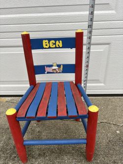 Kids Wooden Chair