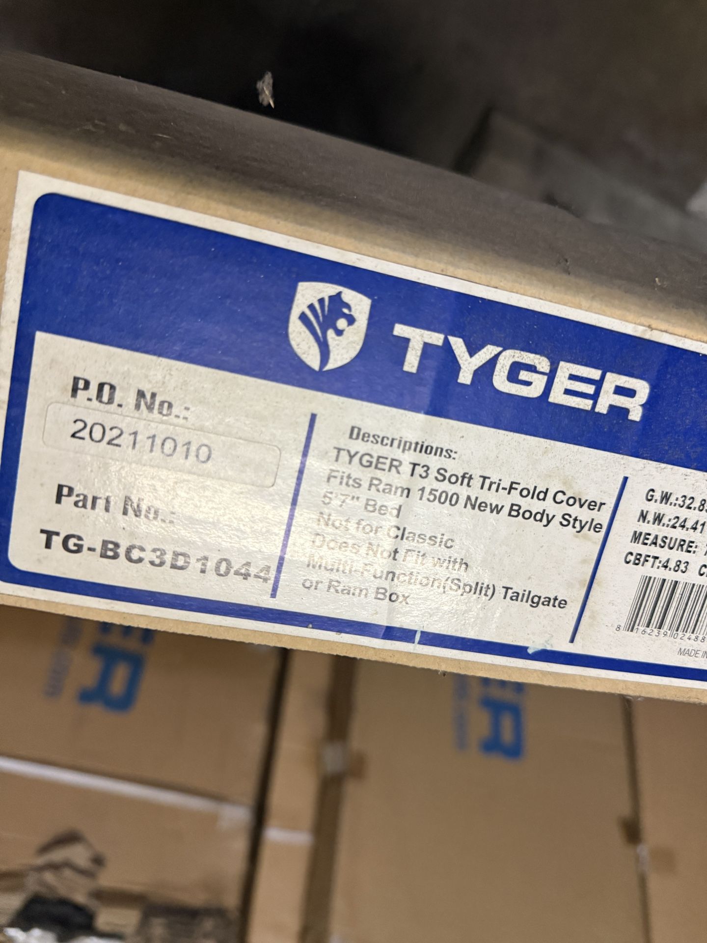 Tyger Auto T3 & T1 truck bed covers