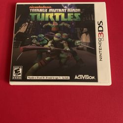 Nintendo 3ds Teenage Mutant Ninja Turtles 