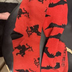 Red & Black Knee Highs