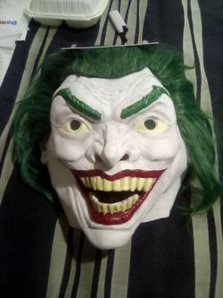 Joker Halloween Costume Mask