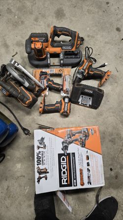 Ridgid  Tool Set Drill Saws 