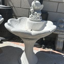 New Water Fountain Made Out Of Cement Perfect Gift 🎁 