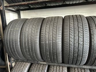 SET OF TIRE 255 45 20 CONTINENTAL 85% LIFE