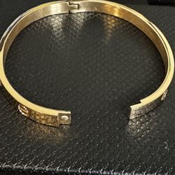 New Gold Plated Stainless Steel Bracelet