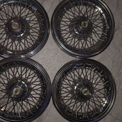 15in Chevy hubcaps