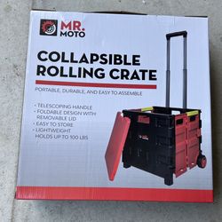 Collapsing Rolling Crate