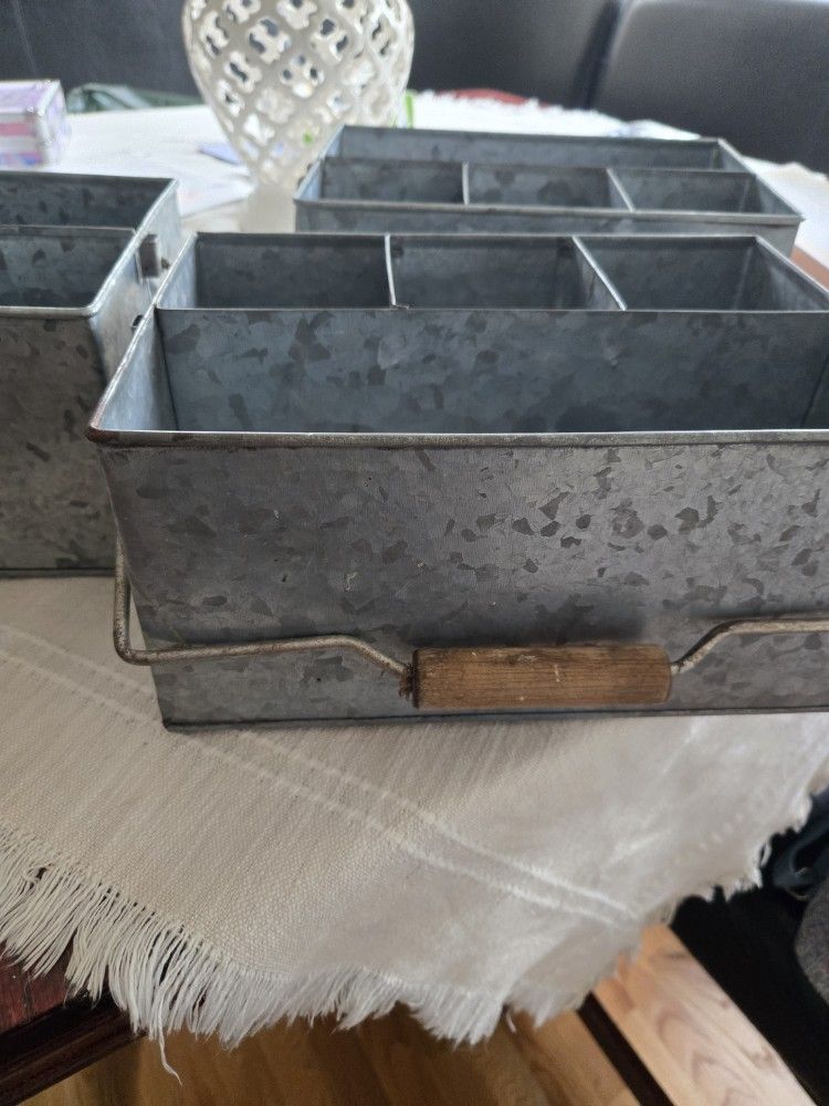 Galvanized KIRKLAND'S CADDY $8 EACH