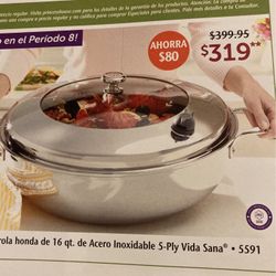 Cacerola De 16 Qt Vida Sana