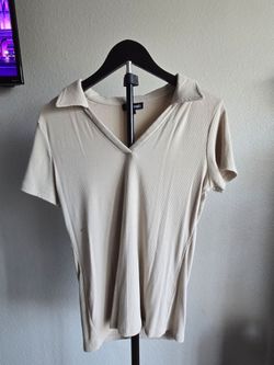 Cream Collared Shirt