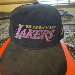 Lakers “Kill The Hype” Corduroy Snap Back Hat