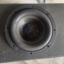 I Have A Quantum 8” Subwoofer 4000 Watts Max In A Pro Box 