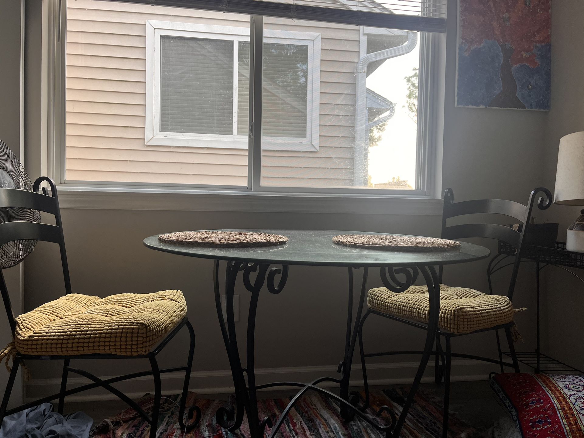 Cast Iron Dining Table