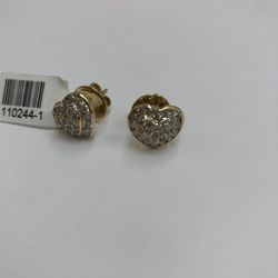 14KT YELLOW GOLD EARRINGS