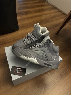 Jordan 5 Wolf Grey Sz 9.5