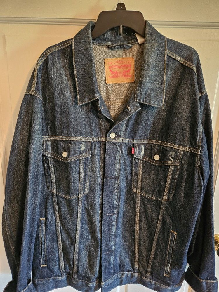 Levi Strauss Dark Jean Jacket 3XL