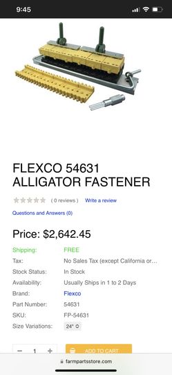 Flexco Alligator Fastener