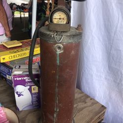 Copper Fire Extinguisher 