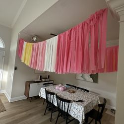 Pinterest Party Streamer Decor