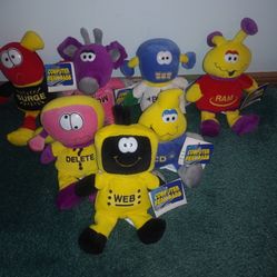 Computer Bean Bags. 7pcs.