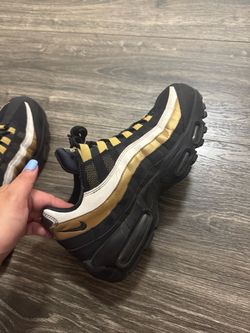 Nike Air Max 95 Black and Gold Sneakers