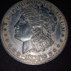 1884 Silver Dollar 