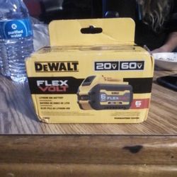 DeWalt 60 Volt Battery 6ah