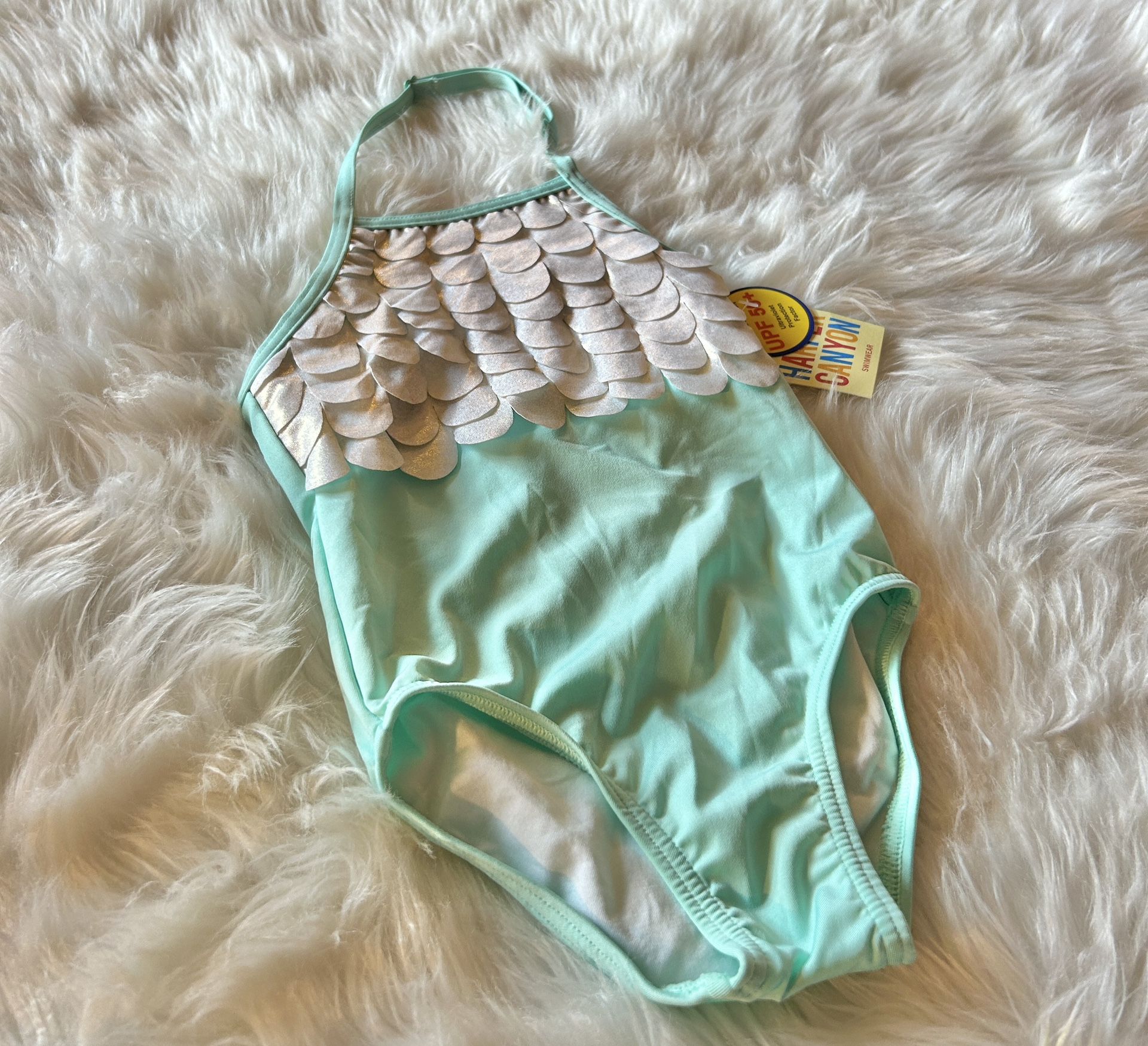 New! Harper Canyon Mermaid Bathing Suit *Size 3 Toddler 