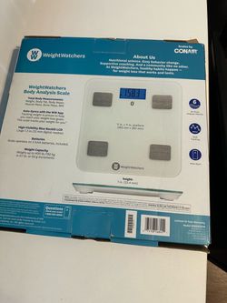 New Weight Watchers Body Analysis Scale by Conair
