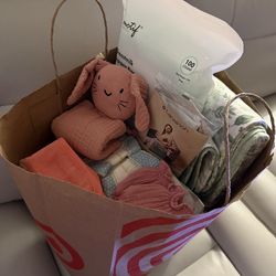 Newborn clothes and items bundle