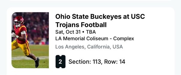 Ohio State Buckeyes Football Tickets
