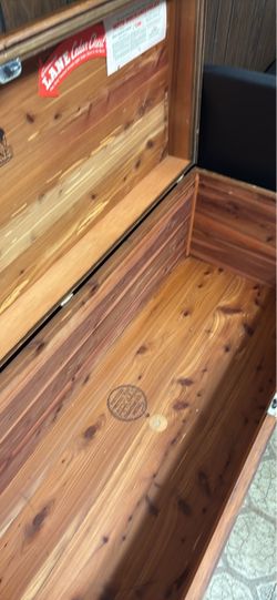 Cedar storage chest