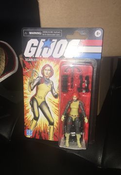 Gijoe Retro Scarlett action Figure MOC