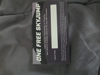 Sky Jump ticket