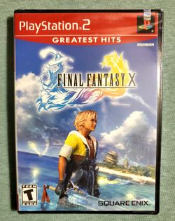 Final Fantasy X FFX Playstation 2 PS2 Game