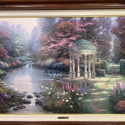 Framed Print - Garden Gazebo