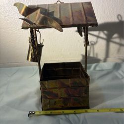 Vintage copper well music box