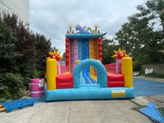 Climber Inflatable Jumper 21 ft. Height 30 ft. Length12 ft.width