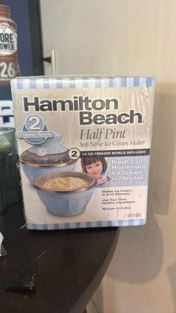 Hamilton Beach Half Pint Ice Cream Maker