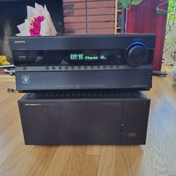 ONKYO Pro Pr-Sc5507 Preamp/Processor & B&K Amplifier