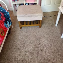 Target Foot Rest Ottoman Needs Some Cleaning 