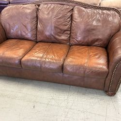 3 Seat Leather couch 