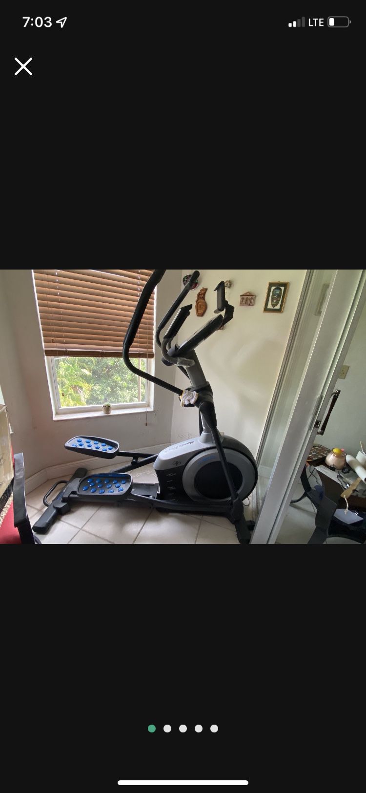 Nordictrack Elliptical work out machine Ifit
