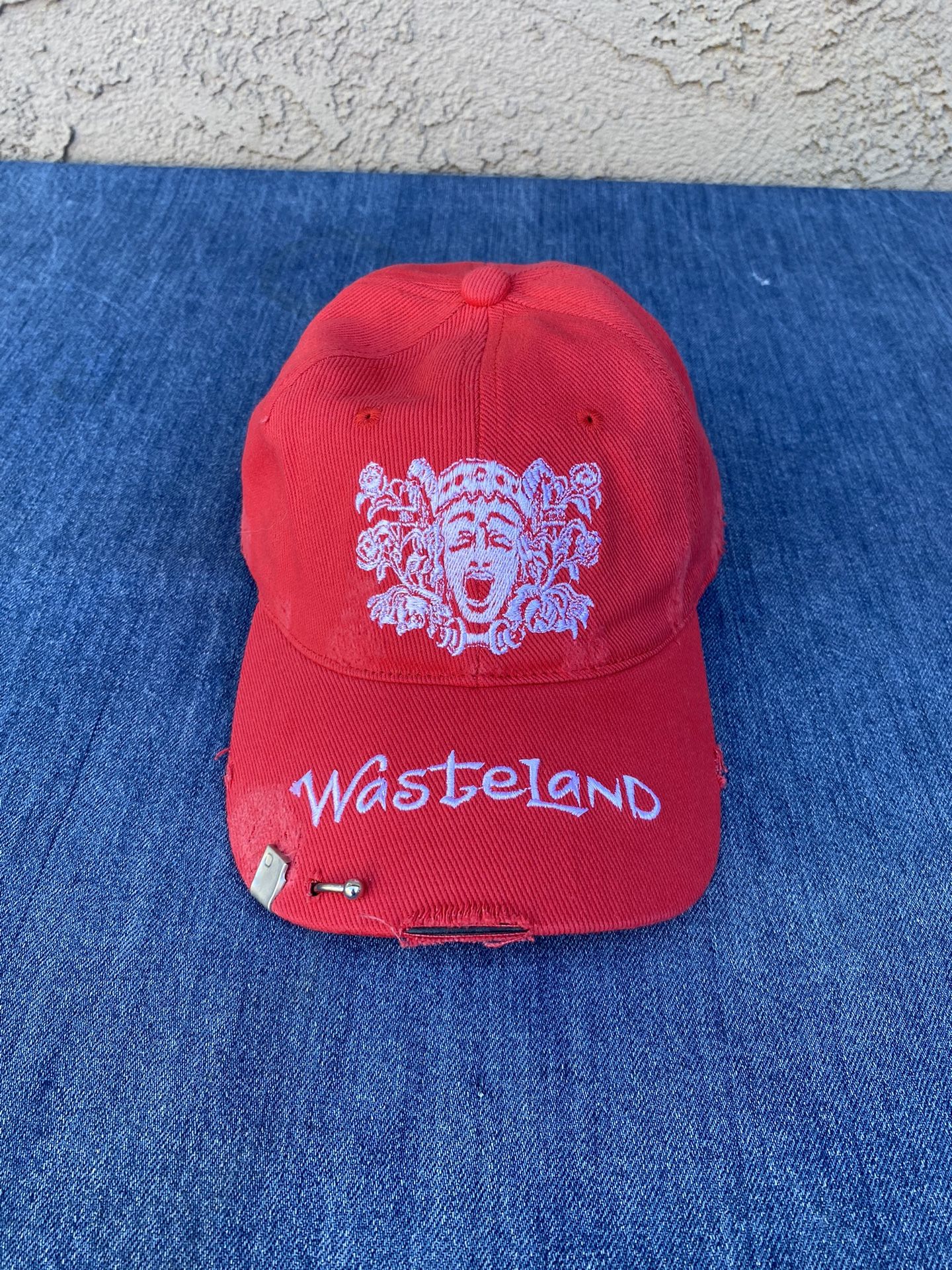 ShopWasteland Hollywood “Pierced” Balenciaga Style Distressed Hat