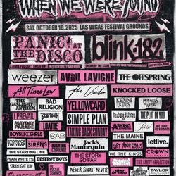 WHEN WE WERE YOUNG 3xTix OBO