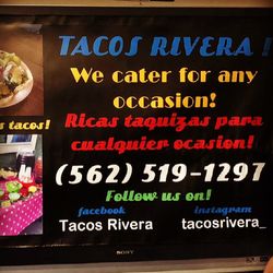 WE DO TACO CATERING FOR ANY OCCASION CALL OR TEX FOR MORE INF (contact info removed)