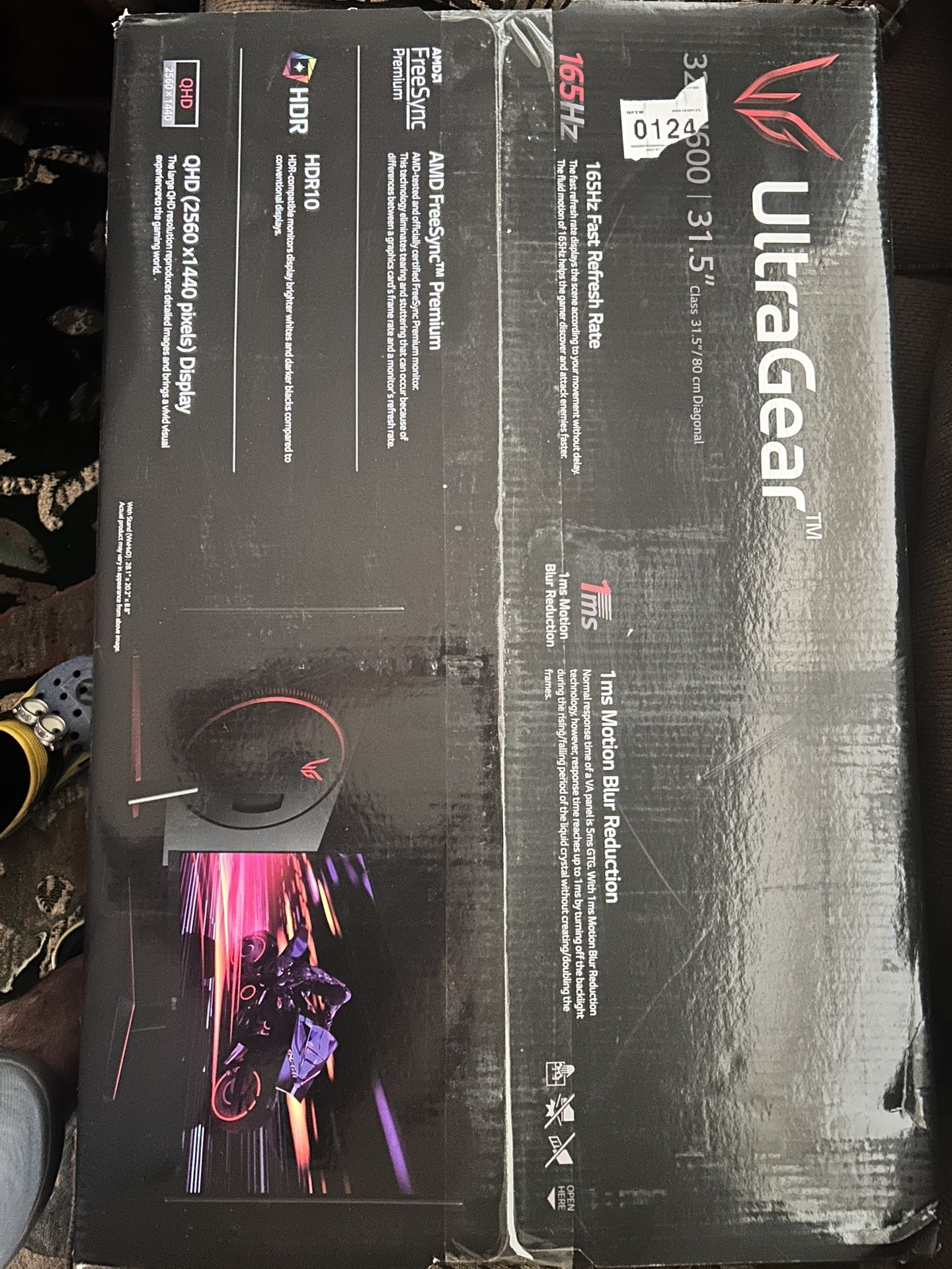 LG UltraGear 32"Monitor With 165hz