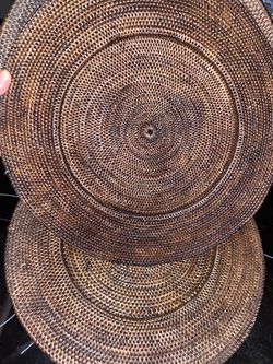 Boho charger plates